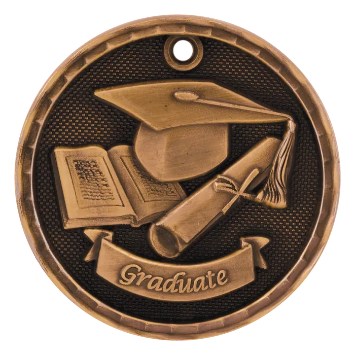 Graduate 3-D Medal-Bronze