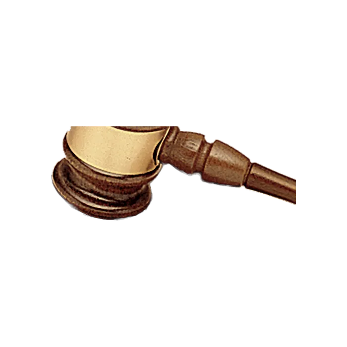 Walnut Gavel Sounding Block