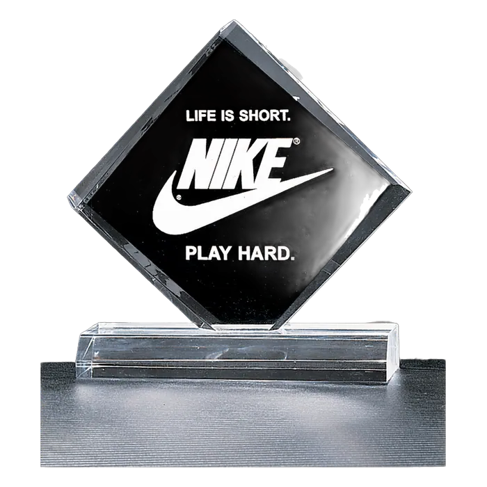 Diamond Series Clear Acrylic Award, 4 1/2" x 5 1/8"