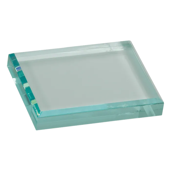Jade Acrylic Paperweight, 4 1/2" x 3 1/2"