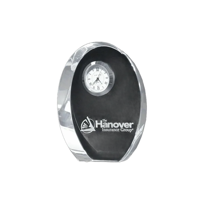 1 1/4" Thick Crystal Clock