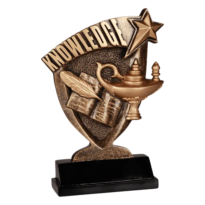 Lamp of Knowledge Broadcast Resin-7"