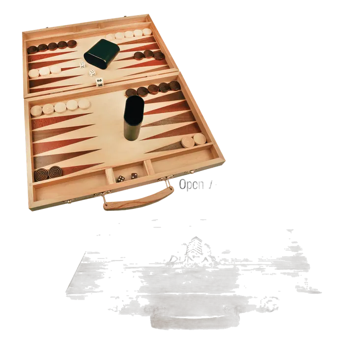 Wood Backgammon Set