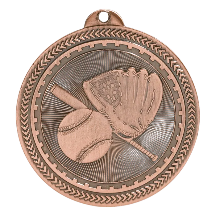 Baseball/Softball BriteLazer Medal-Bronze