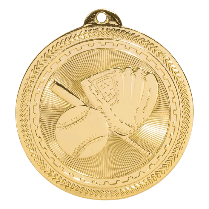 Baseball/Softball BriteLazer Medal-Gold