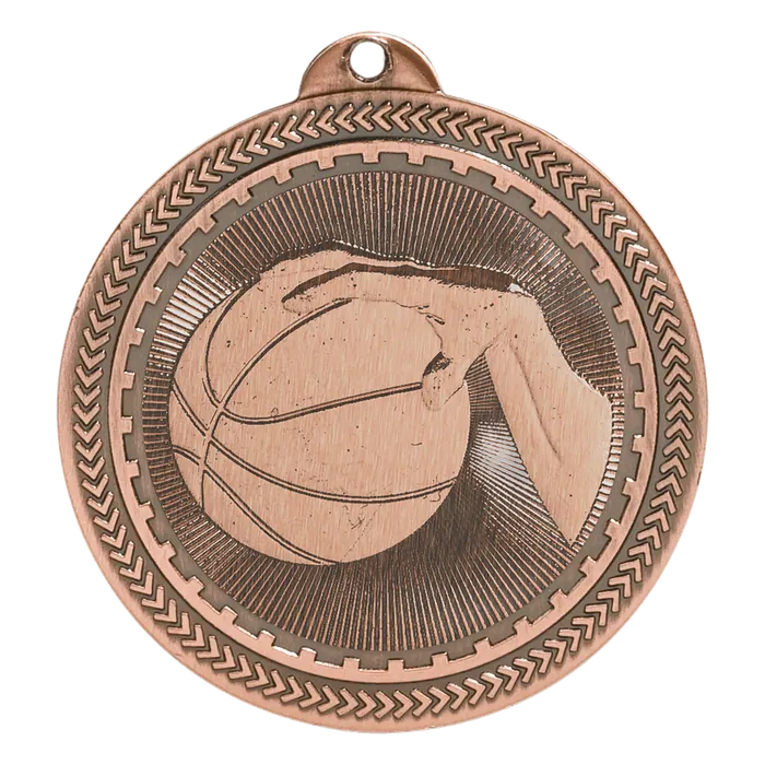 Basketball BriteLazer Medal-Bronze