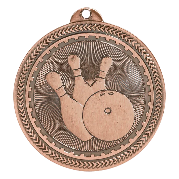 Bowling BriteLazer Medal-Bronze