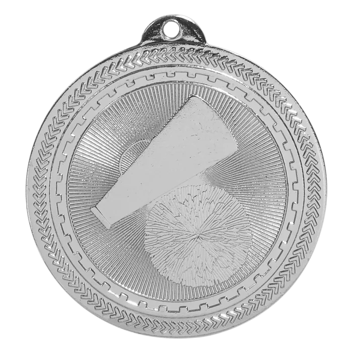 Cheer BriteLazer Medal-Silver