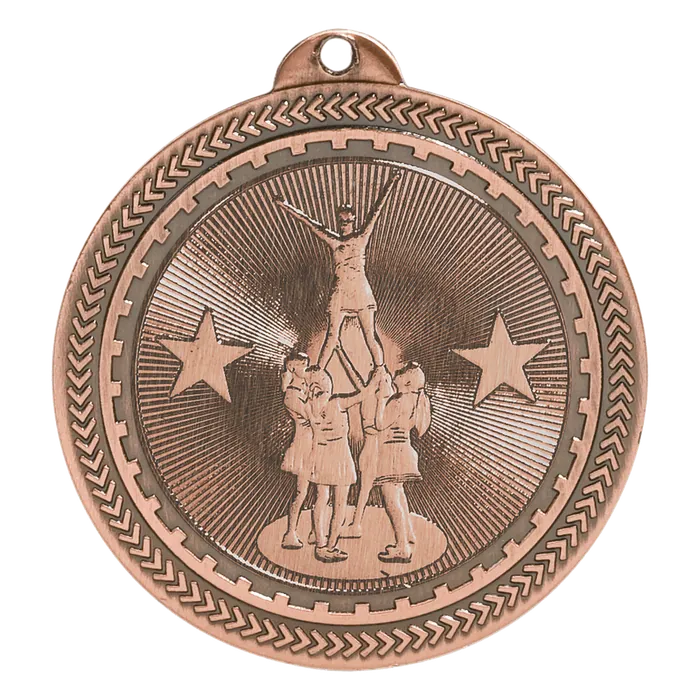 Competitive Cheer BriteLazer Medal-Bronze