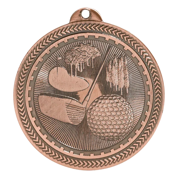Golf BriteLazer Medal-Bronze