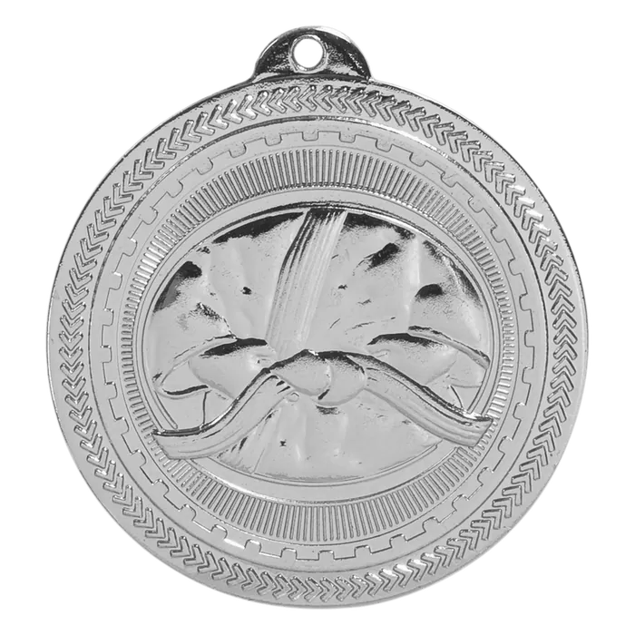 Martial Arts BriteLazer Medal-Silver