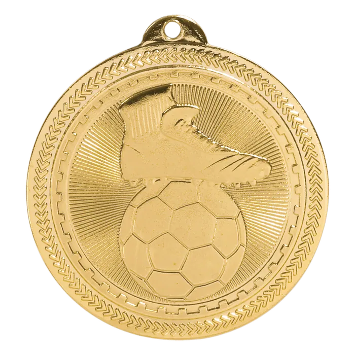 Soccer BriteLazer Medal-Gold