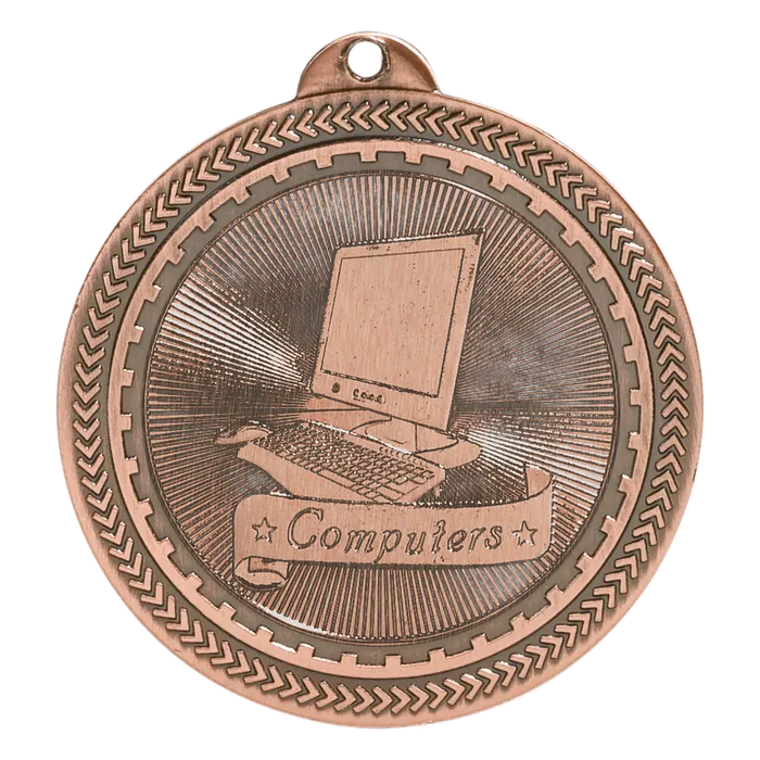 Computers BriteLazer Medal-Bronze