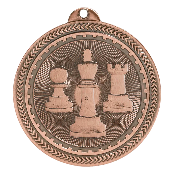 Chess BriteLazer Medal-Bronze