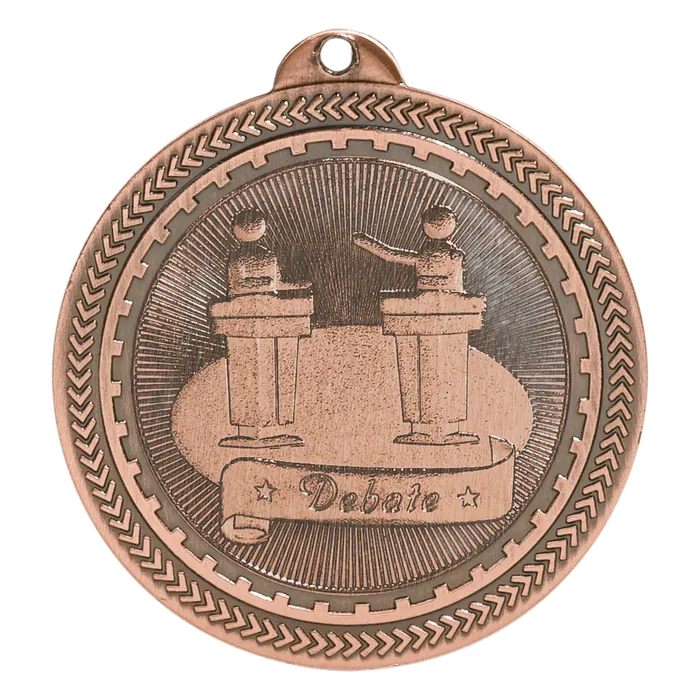 Debate BriteLazer Medal-Bronze
