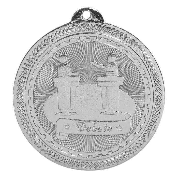 Debate BriteLazer Medal-Silver