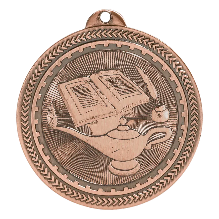 Lamp of Knowledge BriteLazer Medal-Bronze