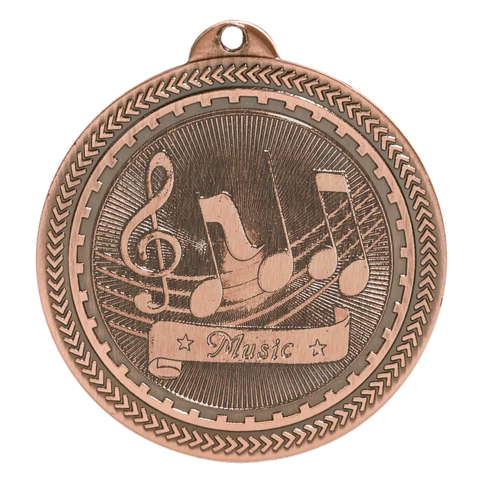 Music BriteLazer Medal-Bronze
