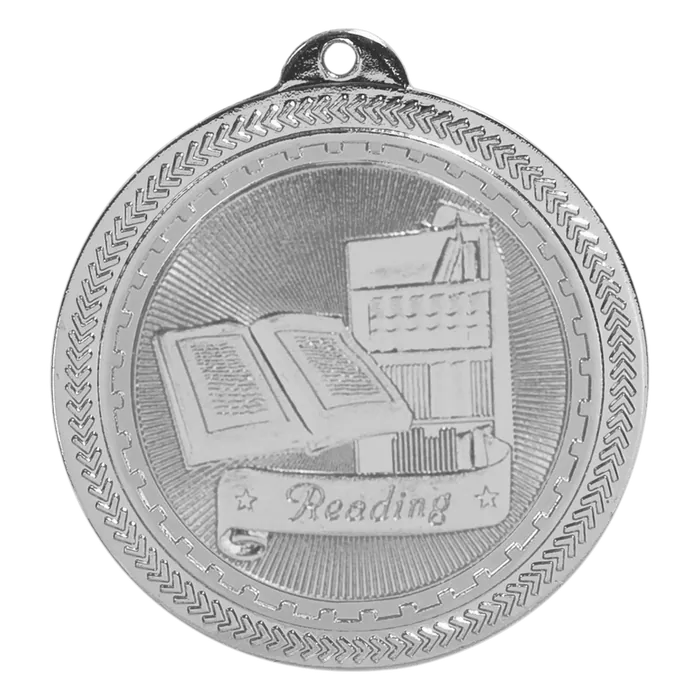 Reading BriteLazer Medal-Silver