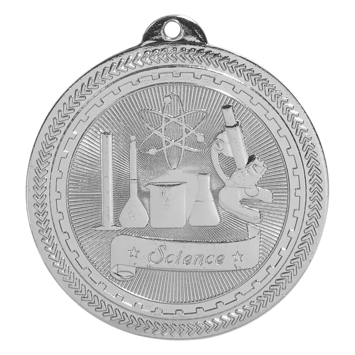 Science BriteLazer Medal-Silver