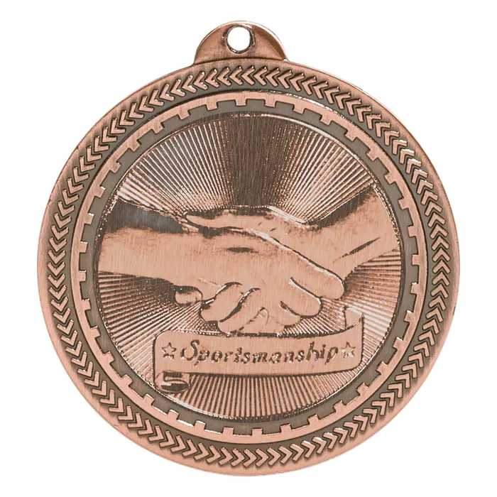 Sportsmanship BriteLazer Medal-Bronze