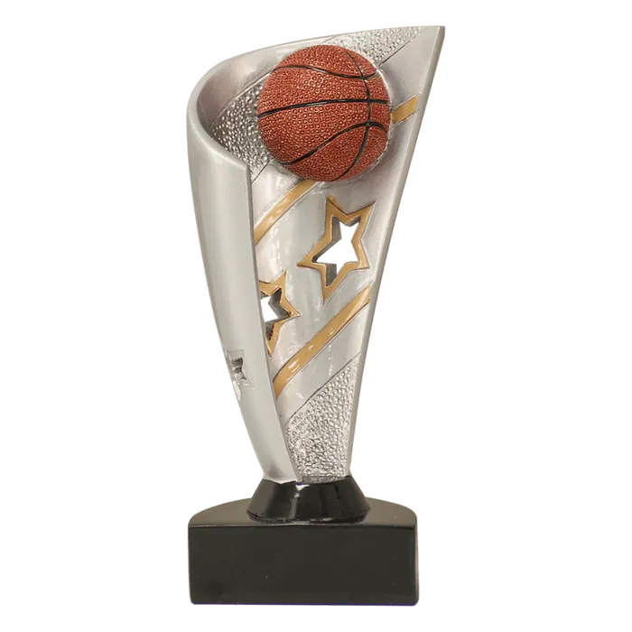 Basketball Banner Resin-7"