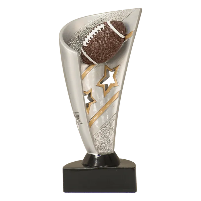 Football Banner Resin-7"