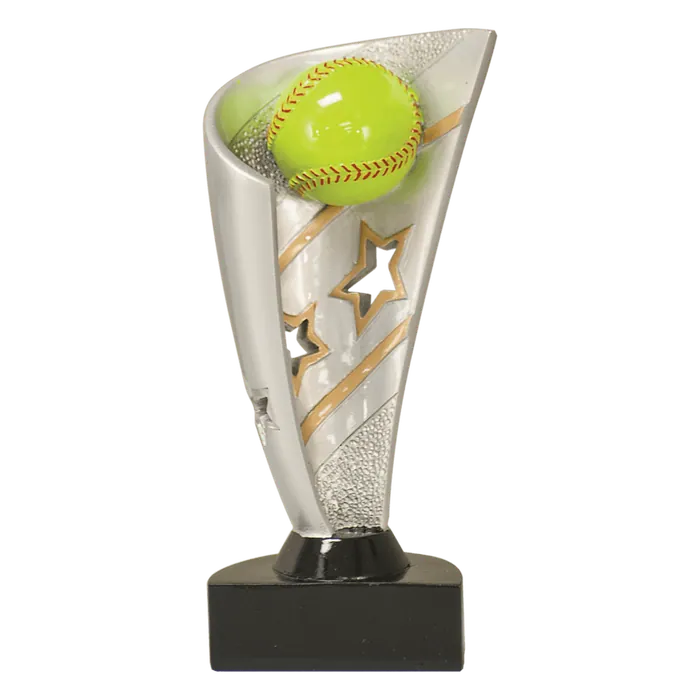 Softball Banner Resin-7"