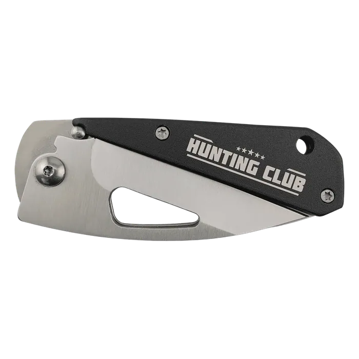 Bison River Black 3 1/2" Anodized Aluminum Everyday Carry Knife