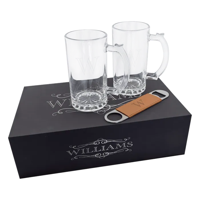 Lazerburst Beer Mug Set