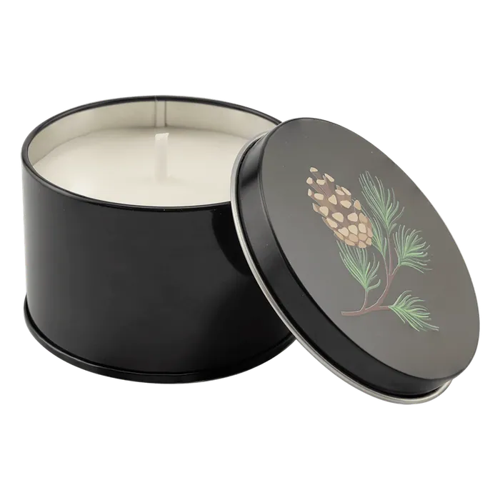 Trim the Tree Candle in a Black Metal Tin, 5.3 oz.