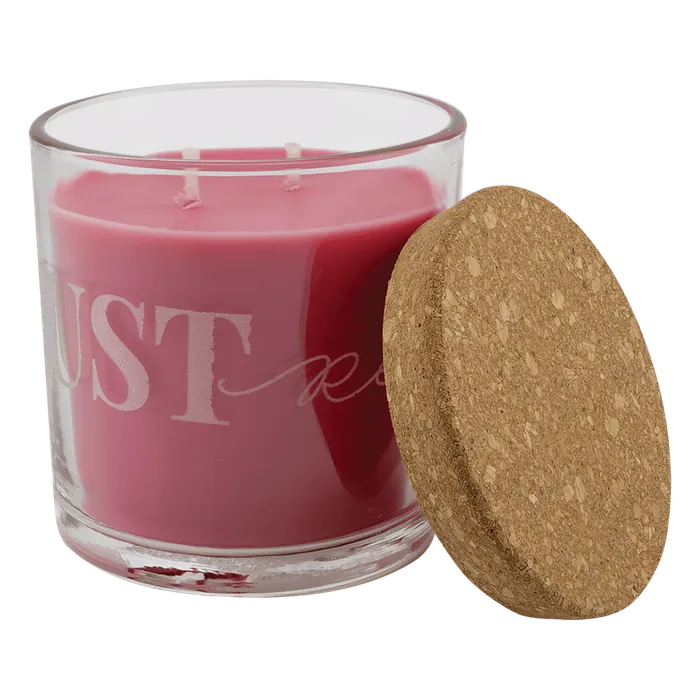 Tropical Sunrise Candle in a Glass Holder with Cork Lid, 14 oz.