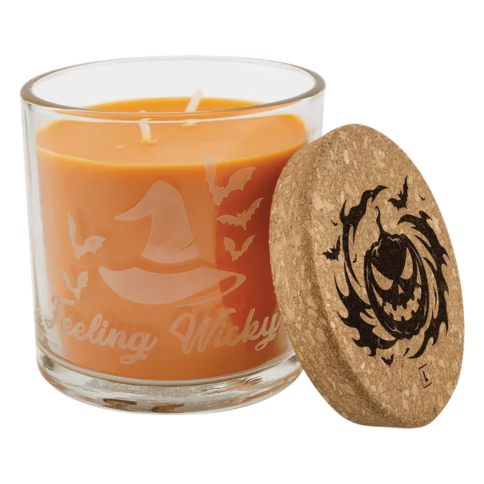 Pick of the Patch Candle in a Glass Holder with Cork Lid, 14 oz.