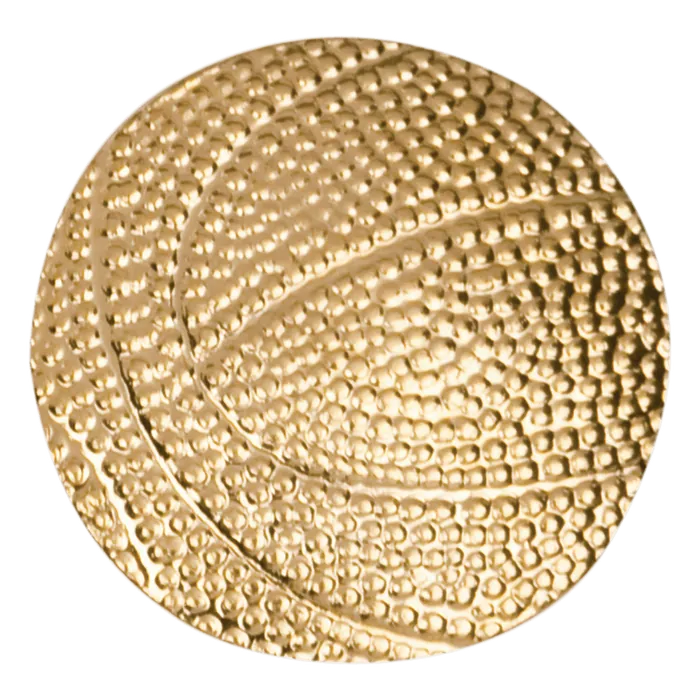 Basketball Metal Chenille Pin