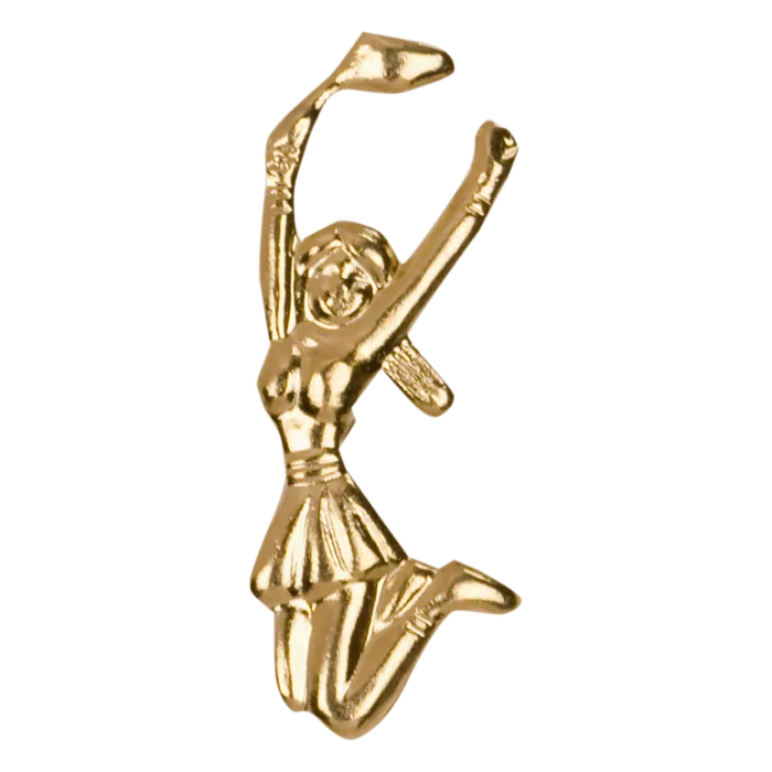Cheerleader Metal Chenille Pin
