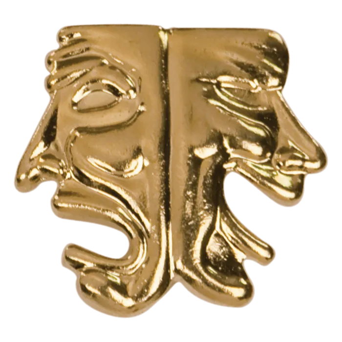 Drama Chenille Pin