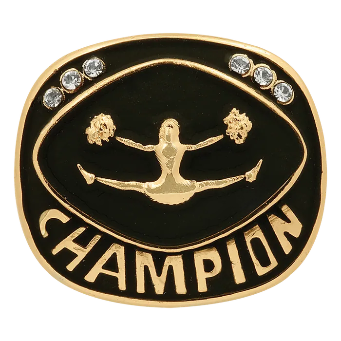 Cheer Metal Champion Ring Insert (Price includes ring ordered by size)