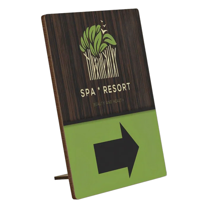 ChromaLuxe MDF Photo Panel with Kickstand, 8" x 10"