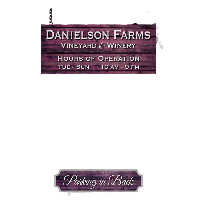 Gloss Silver Aluminum Exterior Signage, 18" x 24"