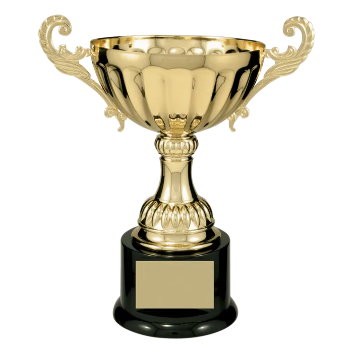 Gold Metal Cup-9 3/4", Style CMC104G