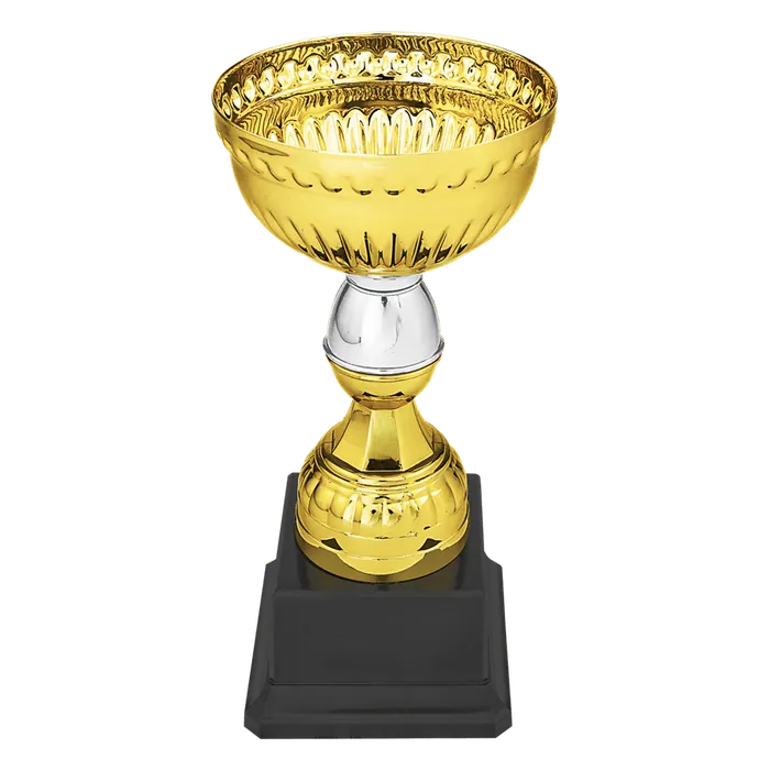 Gold/Silver Metal Cup-7"