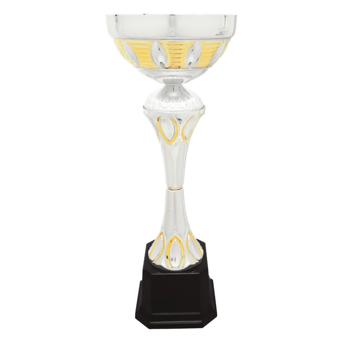 Silver/Gold Metal Cup-15", Style CMC295