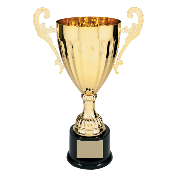 Gold Metal Cup-12", Style CMC303G