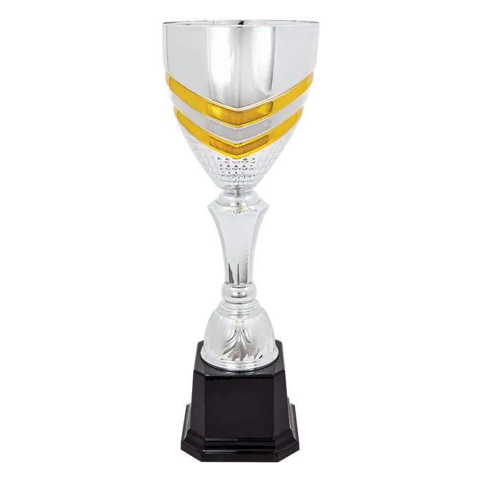 Silver/Gold Metal Cup-15", Style CMC603