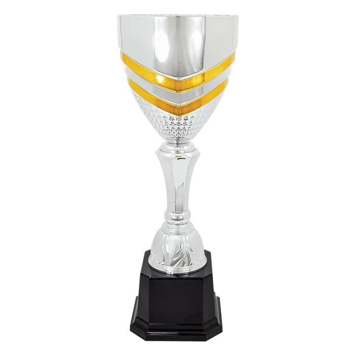 Silver/Gold Metal Cup-17"