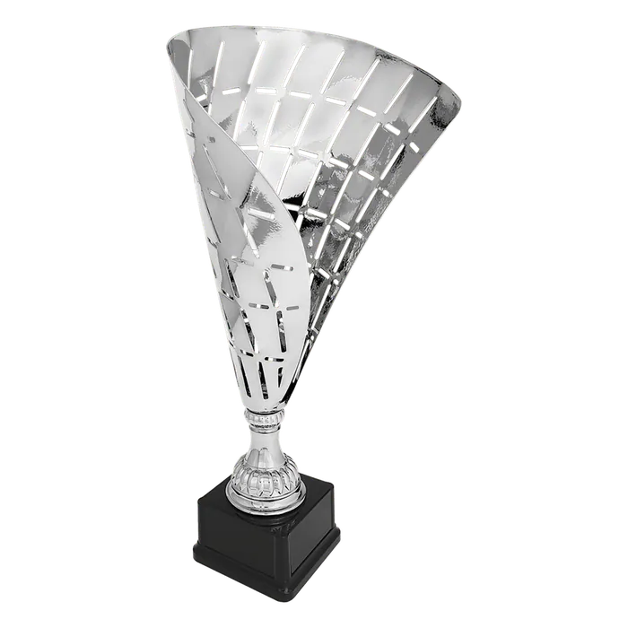 Silver Metal Flag Cup-18"