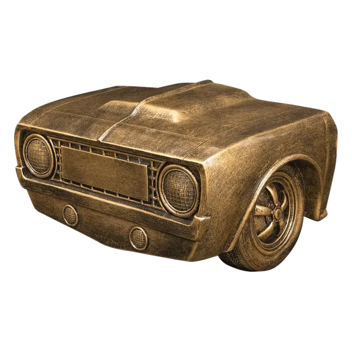 Antique Gold Car Grill Resin