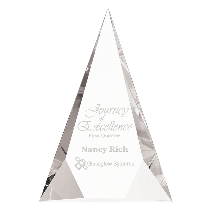 Large Crystal Facet Triangle