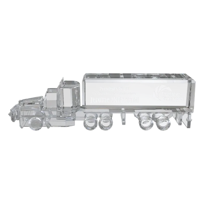 Crystal Large Semi Truck