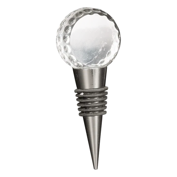 Crystal Golf Ball Wine Stopper